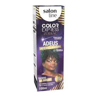 Kit Color Express Zodiac Verde Jade Adeus Inferno Astral 100ml Salon Line em Oferta na Shopee
