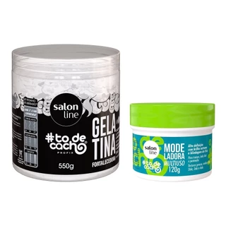 Kit Gelatina Fortalecedora + Modeladora Multiuso Todecacho em Oferta na Shopee