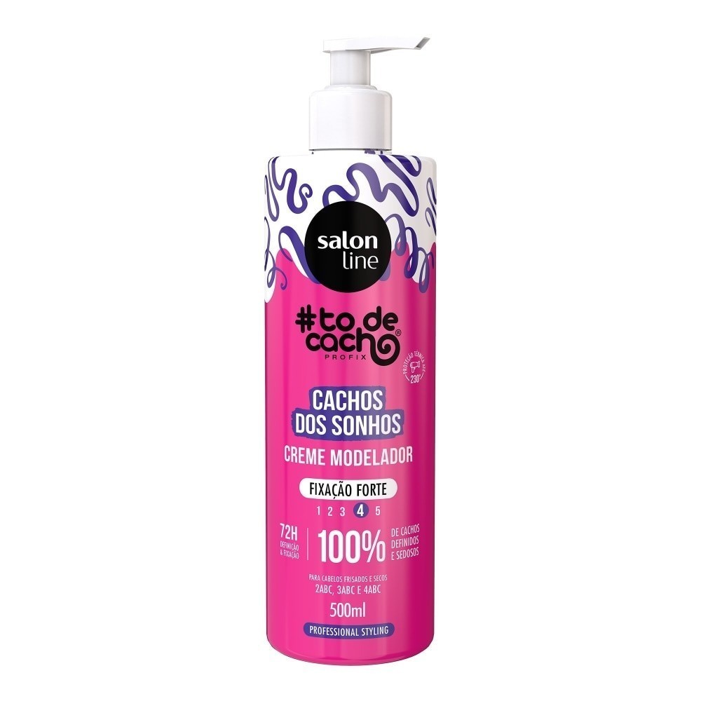 Creme Modelador Forte Todecacho Cachos dos Sonhos 500ml