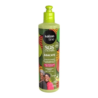 Gel ativador SOS Cachos Abacate Salon Line 300ml em Oferta na Shopee