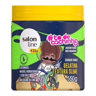 Gelatina Todecacho Kids Aventura no Banho Salon Line 550g em Oferta na Shopee