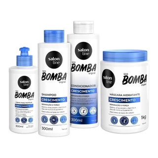 Produtos Para Crescer o Cabelo: Kit Completo | Salon Line