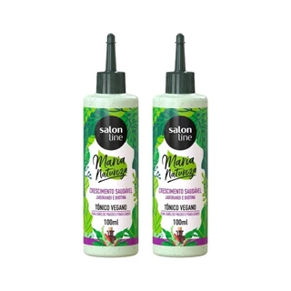 Kit com 2 Tônicos Maria Natureza Crescimento Saudável Salon Line em Oferta na Shopee