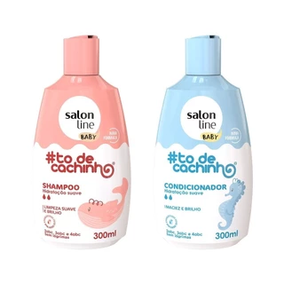 Kit Baby Shampoo e Condicionador Todecacho Salon Line em Oferta na Shopee
