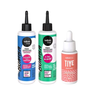Kit Tônicos SOS Bomba + TIYE Sérum Uniformização e Disfarce de Poros em Oferta na Shopee