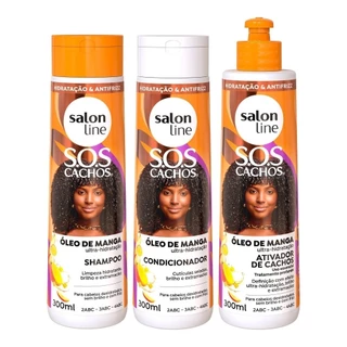 Kit SOS Cachos Óleo de Manga com Ativador