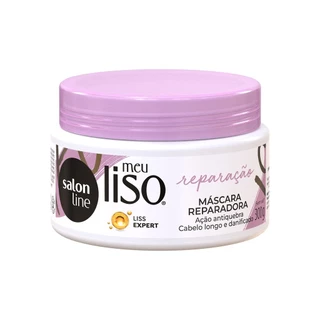 Máscara Reparadora Meu Liso Reparação Salon Line 300g em Oferta na Shopee