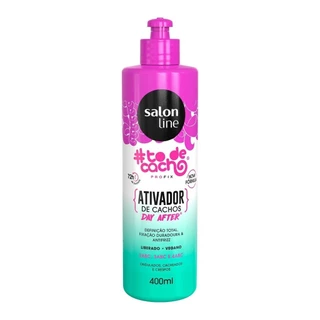 Ativador de cachos Day After Todecacho Salon Line 400ml em Oferta na Shopee
