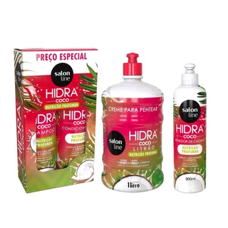 Kit Salon Line Hidra Coco - Muito mais nutrição para seu cabelo