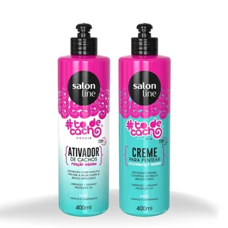 Kit Finalização Crespos Todecacho Profix vegano Salon Line em Oferta na Shopee