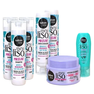 Tratamento para cabelo Liso Oleoso e Misto Salon Line em Oferta na Shopee