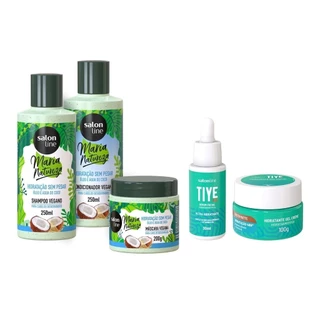 Kit Hidratação Facial e Capilar Tiye Salon Line em Oferta na Shopee