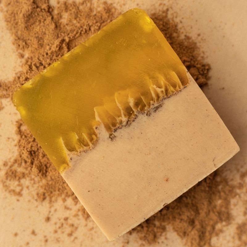 Sabonete Artesanal de canela e mel 100g