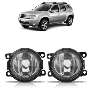 Par Farol Milha Auxiliar Duster 2011 2012 2013 2014 2015 2016 2017 2018 2019 2020 Lente Lisa Vidro