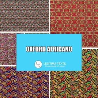 6 Metros Tecido Oxford Africano (6m x 1,45m)