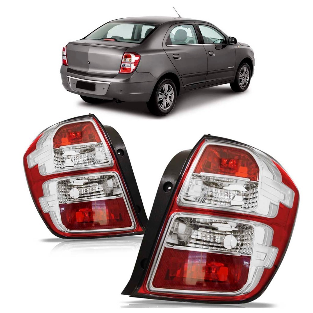 Lanterna Traseira Cobalt 2012 2013 2014 2015 Bicolor Lente Acrilico ...
