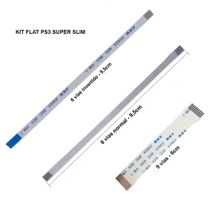 Kit Flat PS3 Super Slim 6 vias Drive + Power + 9 Vias Motor