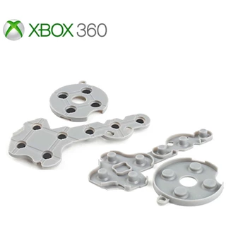 Kit Borracha Condutiva Reparo Controle Compatível com Xbox 360