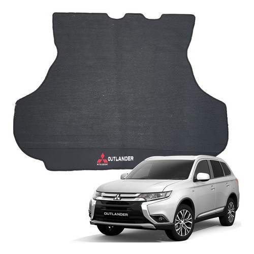 Tapete Porta Malas Mitsubishi Outlander 2014 2015 Borracha Shopee Brasil