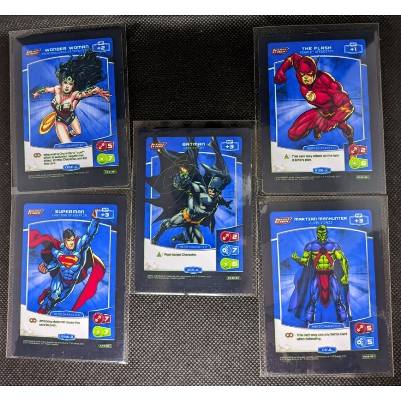 Cartas de Justice League Metax 5 cartas a sua escolha | Shopee Brasil