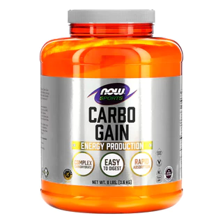 Carbo Gain Pó Now Foods 3.63kg Importado