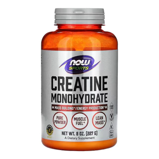 Creatina Monohidratada Now Foods 227g em Pó Importado
