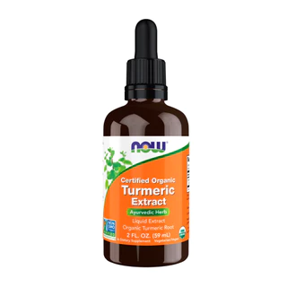 Extrato Cúrcuma Now Foods 59ml Orgânico Importado