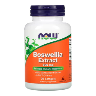 Extrato de Boswellia 500mg Now Foods 90 Soft Importado