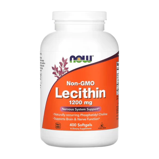 Lecitina 1200mg Now Foods 400 Soft Importado