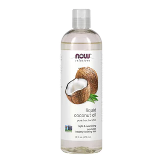 Óleo de Coco Líquido Now Foods Coconut 473ml