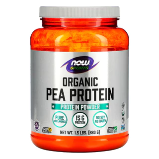 Proteína Ervilha Pó Now Foods 680g Orgânica Importado