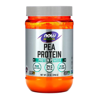 Proteína Pea Ervilha Now Foods 340g Sem Sabor Importado