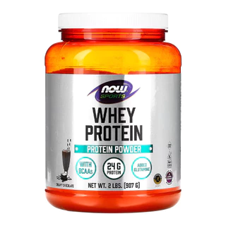 Whey Protein em Pó Now Foods 907 g Chocolate Importado