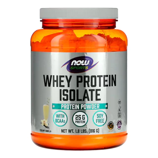 Whey Protein Pó Now Foods 816 g Sabor Baunilha Importado