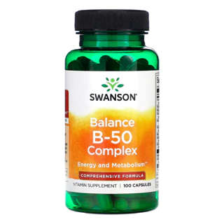 Complexo Balance B-50 Swanson 100 Caps Importado