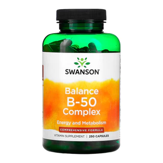 Complexo Balance B-50 Swanson 250 Caps Importado