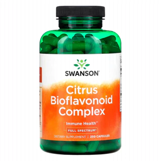 Complexo Bioflavonóides Citrus Swanson 250Caps Importado