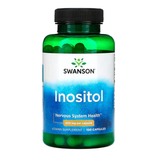 Inositol 650mg Swanson 100 Capsulas Importado