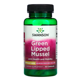 Mexilhão Lábios Verdes 500mg Swanson 60 Caps Importado