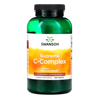 Supremo C-Complex Swanson Vitamina C 250 Tabs Importado