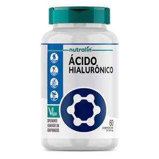 Ácido Hialurônico 40mg Nutralín 60 Comprimidos