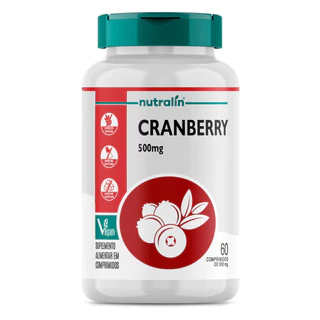 Cranberry 500mg Nutralín Proantocianidinas 3mg 60 comprimidos