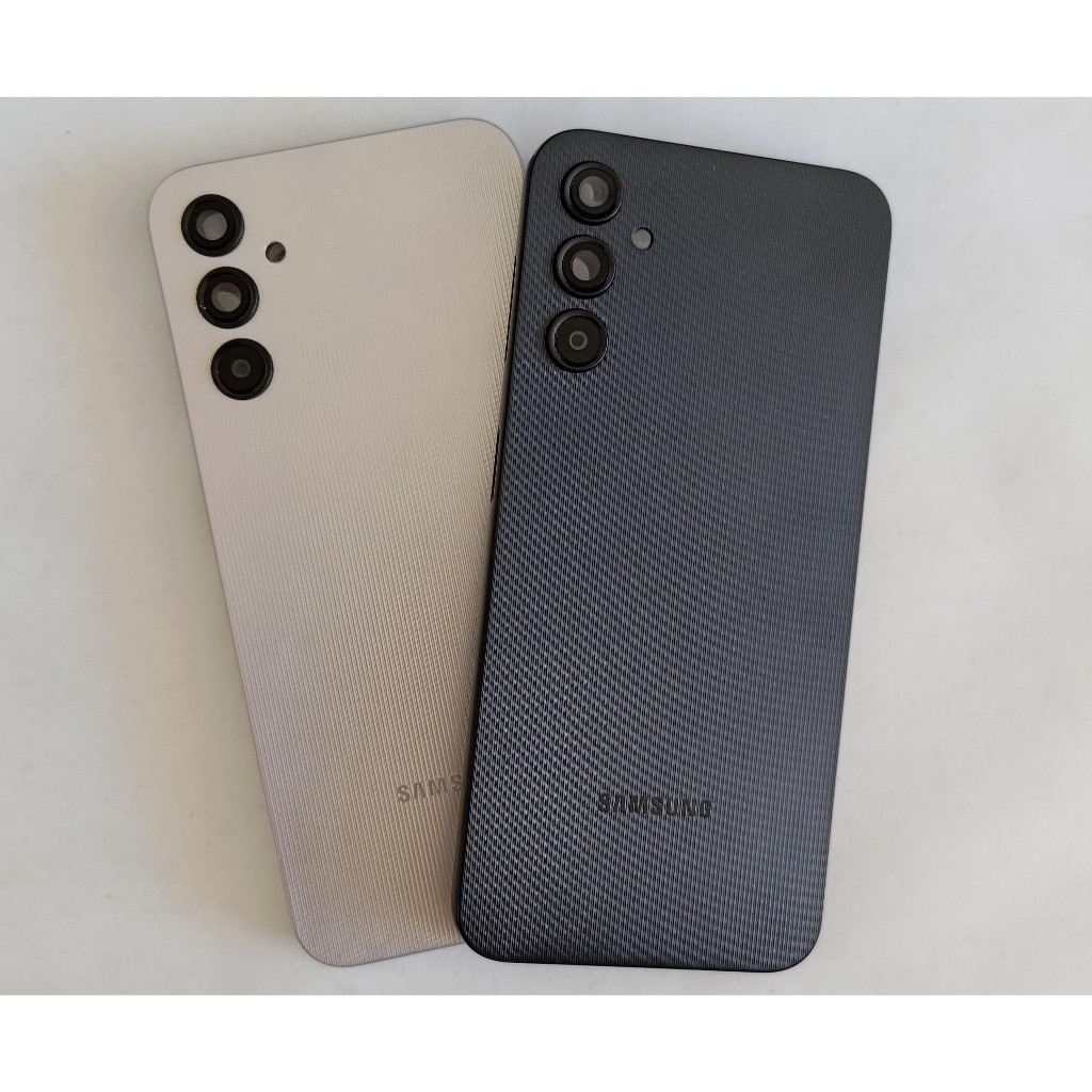 Tampa Traseira de Plástico com Lente e Botão Externo Volume Modelo Galaxy A14 4G