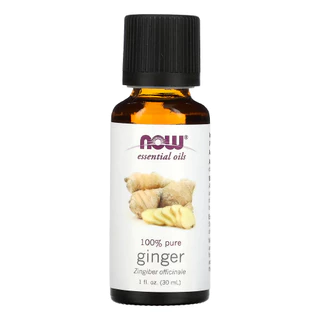 Óleo de Gengibre Now Foods 30 ml Importado