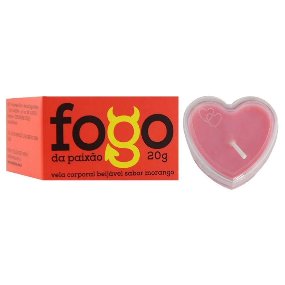 Vela Fuego de la Pasión Besable - 20 g