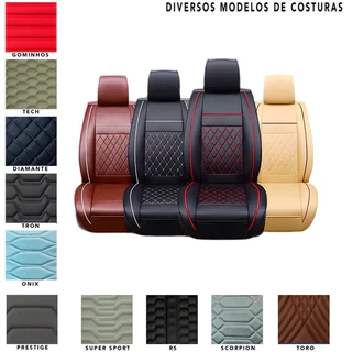 Capa de Couro para Banco Personalizada Prisma Antigo 2007 a 2012