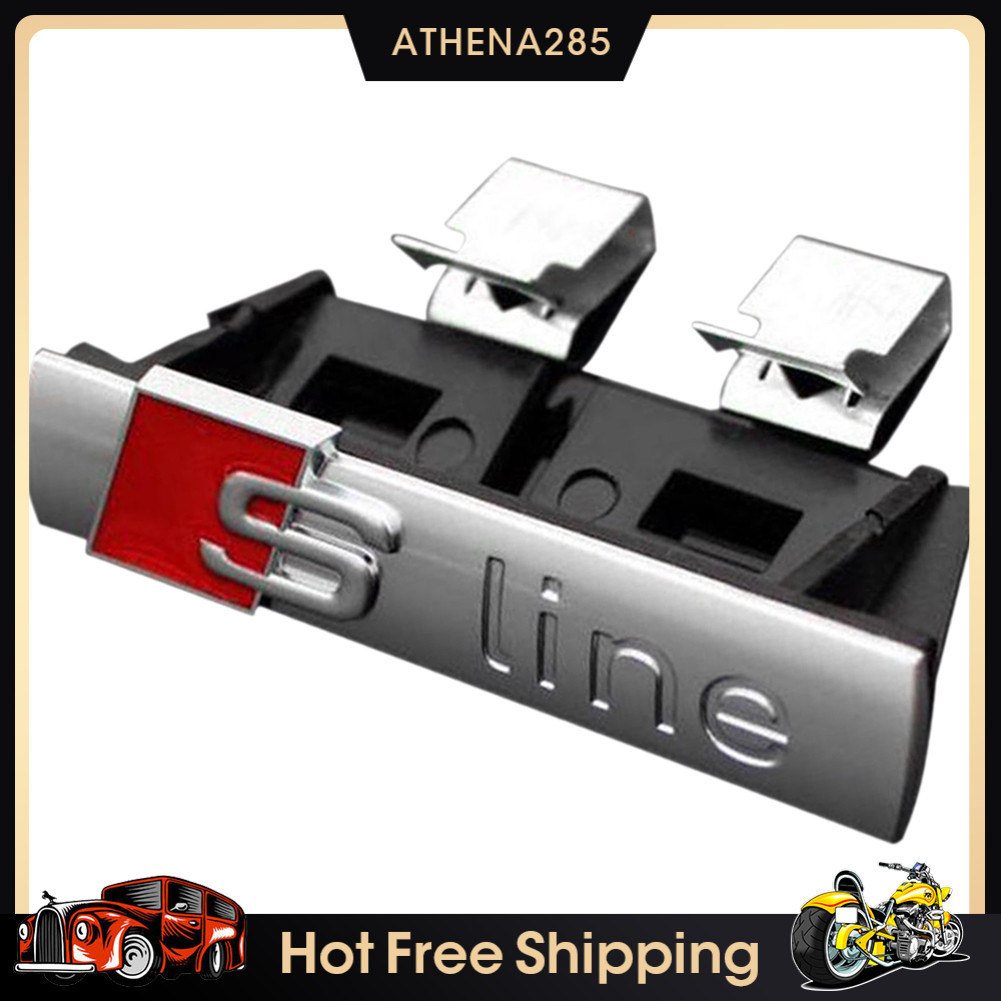 ATHENA Carta Sline Autocolantes Emblema Decoração Para Audi