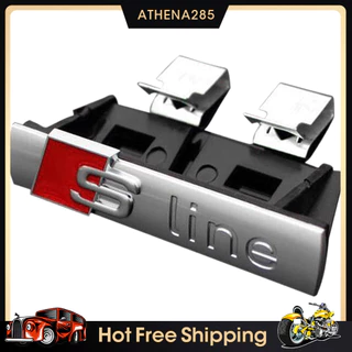 ATHENA Carta Sline Autocolantes Emblema Decoração Para Audi