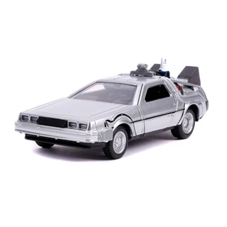 Miniatura Carro Delorean Máquina do Tempo "De Volta para o Futuro 2" 1:32