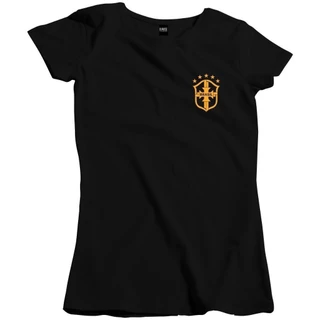Camisa Feminina Brasil seleção brasileira logo